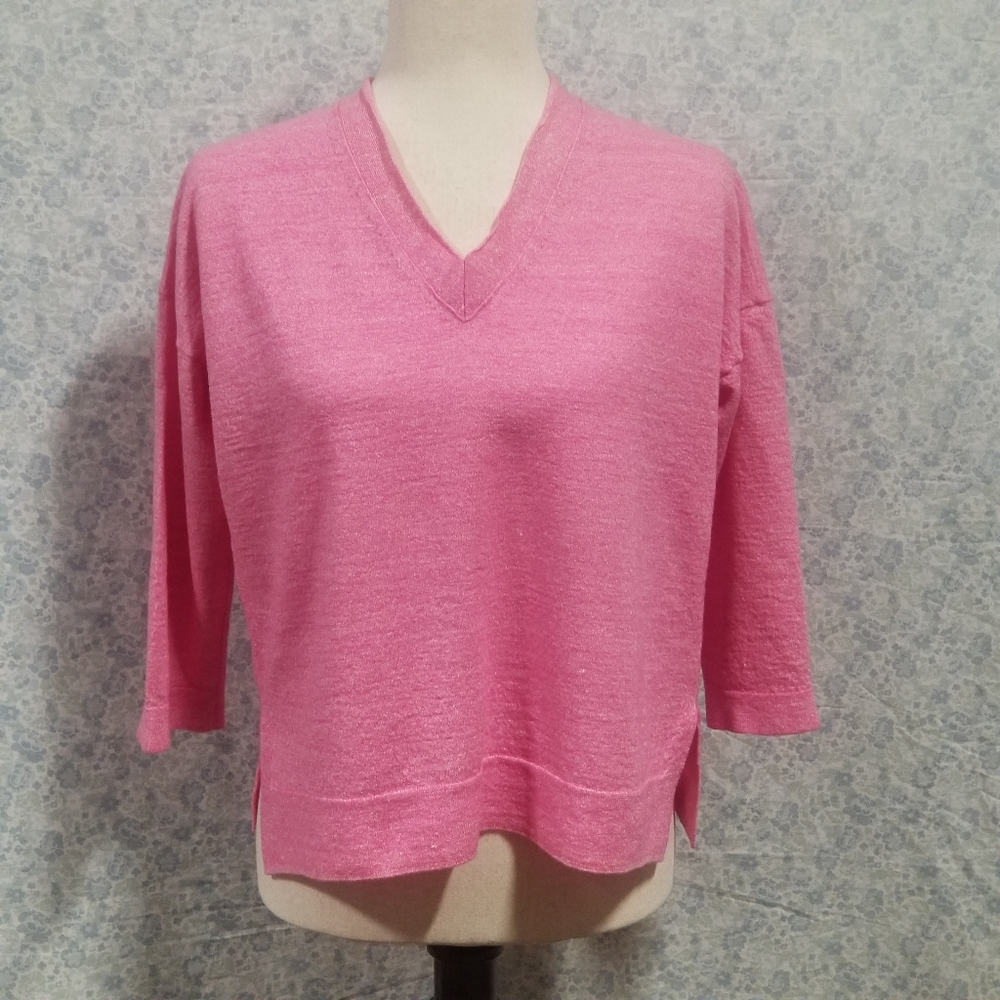 J.Crew V-neck oversized pullover sweater